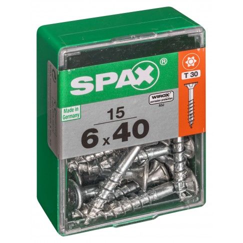 SPAX TRX CP WIROX 6x40mm L SPAX TRX CP WIROX 6x40mm L