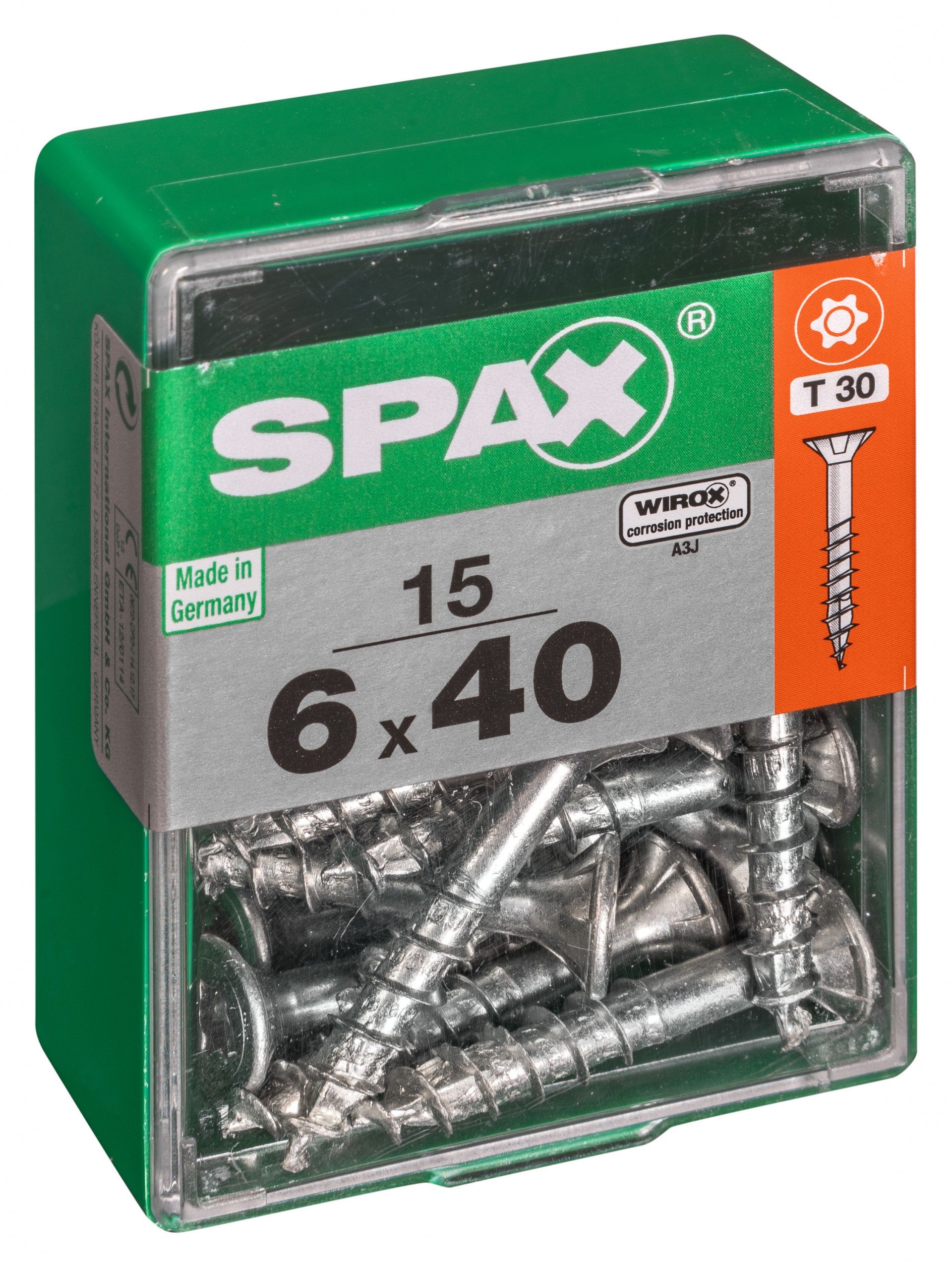 SPAX TRX CP WIROX 6x40mm L