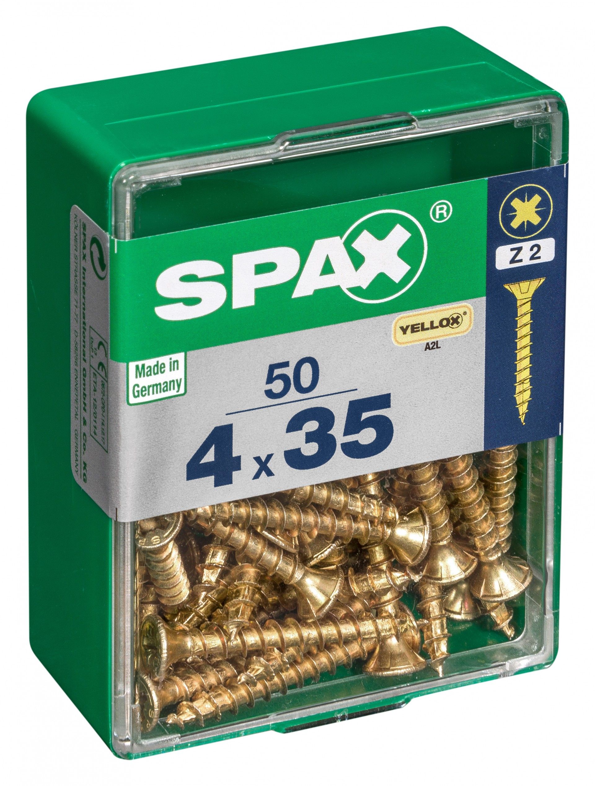 SPAX CP YELLOX 4x35mm M