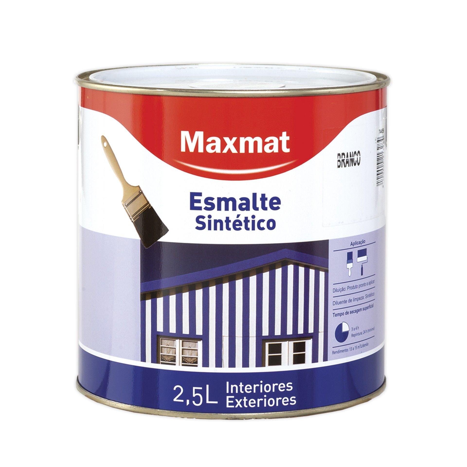 Esmalte Maxmat Sintético Branco 2,5l
