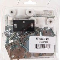 Kit Acessórios Porta Deslizante Exterior Branco Kit Acessórios Porta Deslizante Exterior Branco