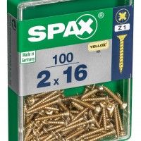 SPAX CP YELLOX 2x16mm M SPAX CP YELLOX 2x16mm M