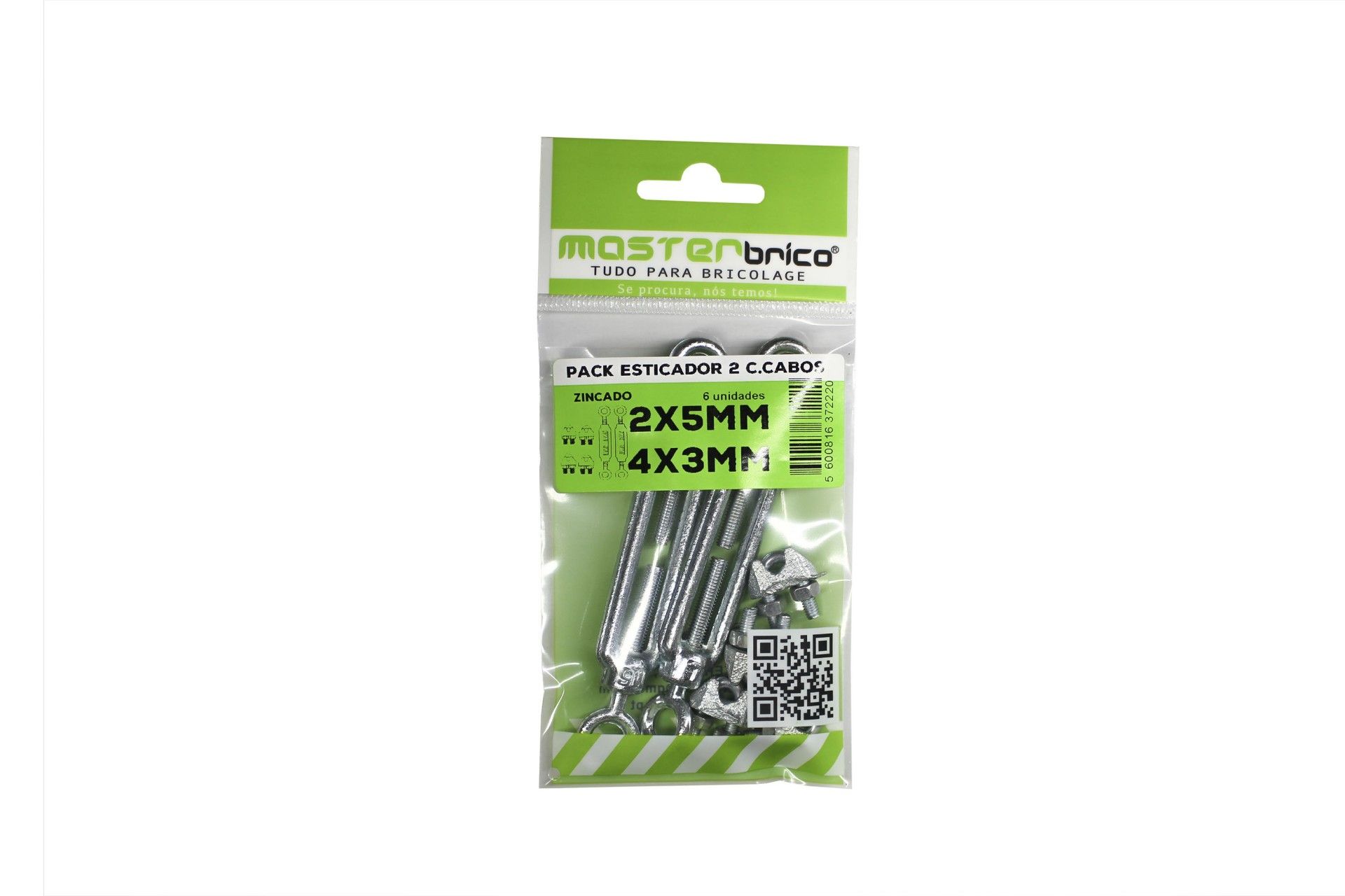 Pack 2 Esticadores+4 Corta Cabos 5mm/3mm