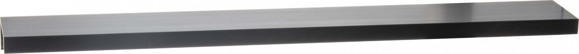 Puxador Perfil Recto Alumínio Preto Mate