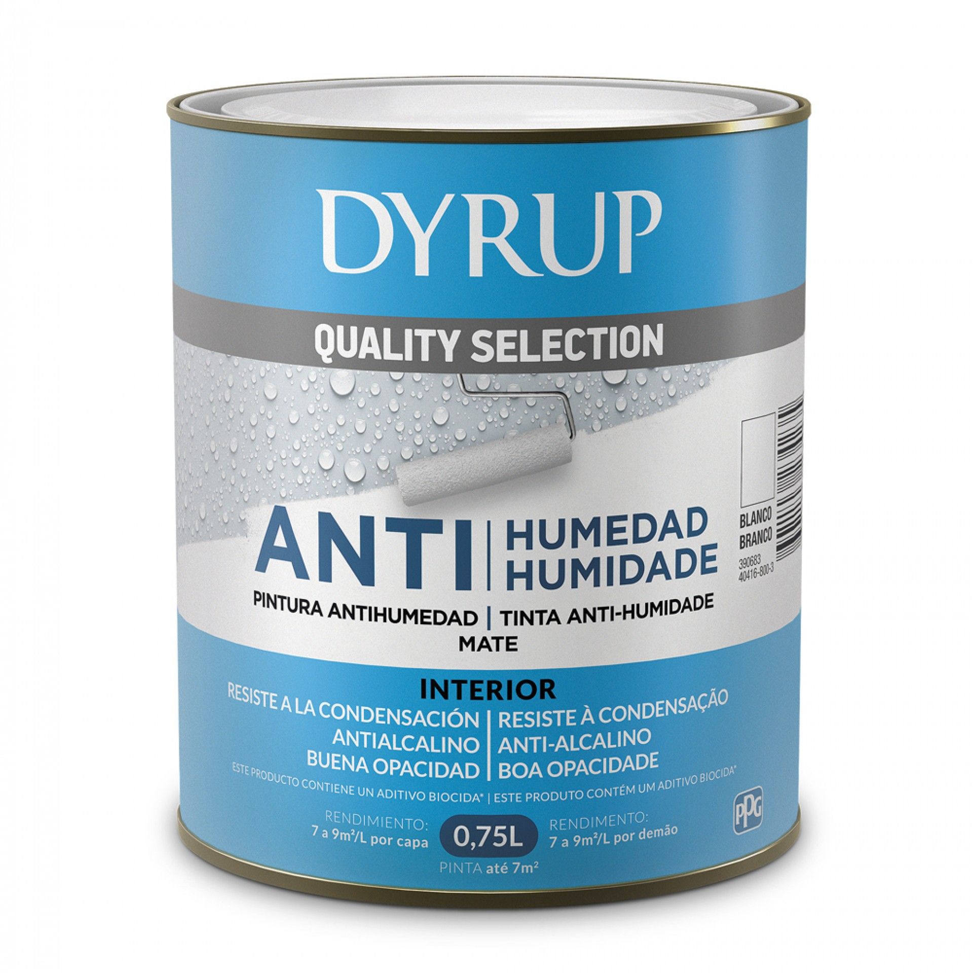 Tinta AntiHumidade Condensação Branco 0,75L