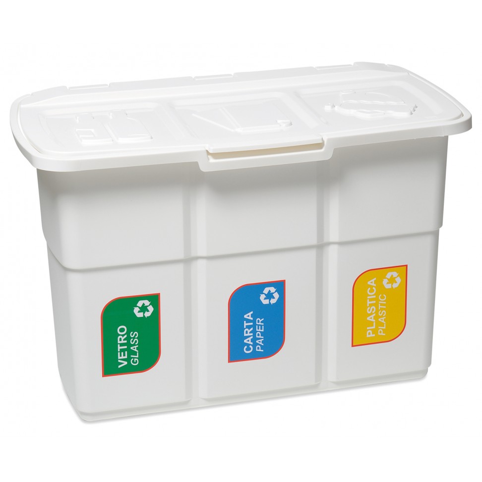 Ecoponto Dom�stico 75L Branco