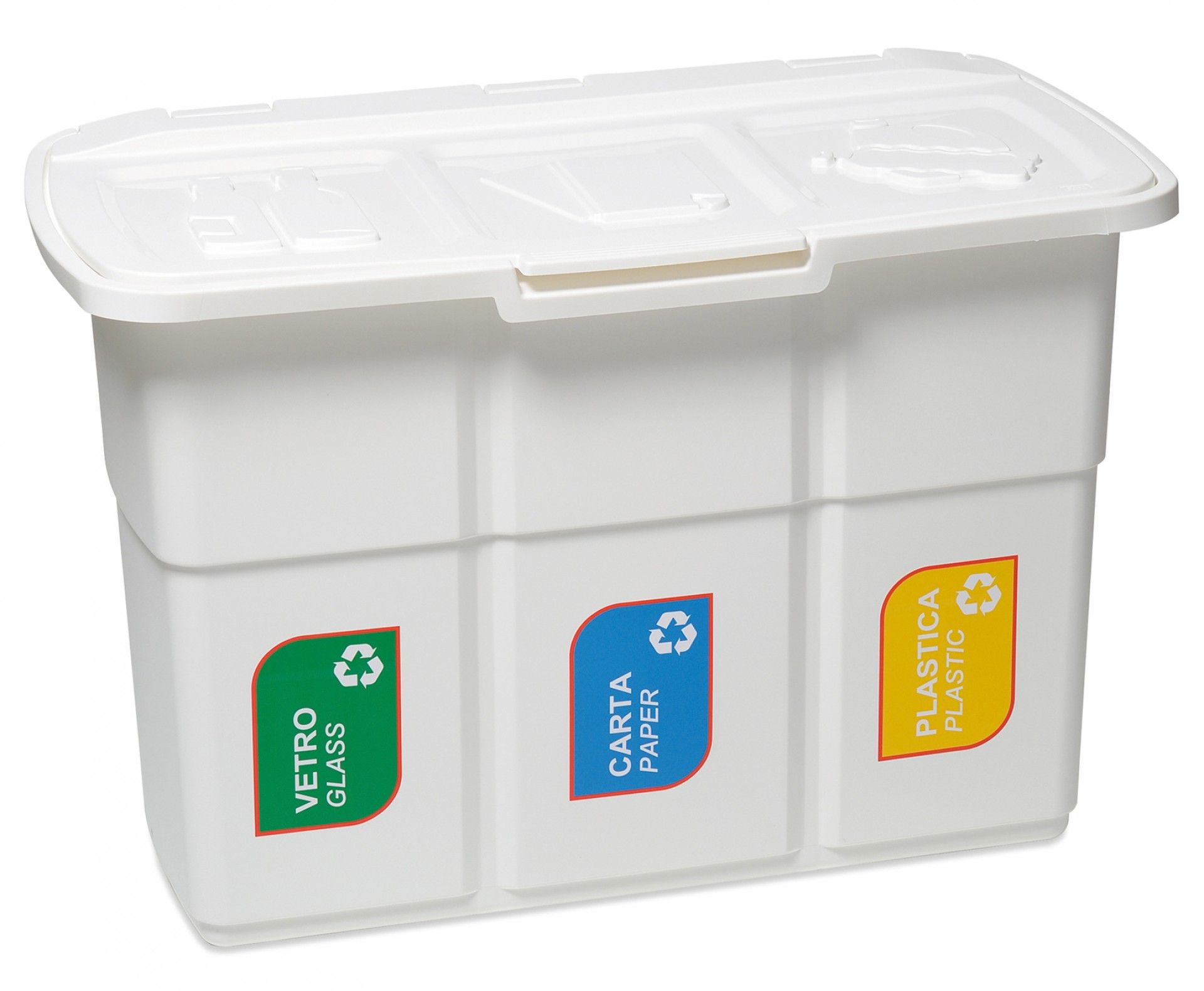 Ecoponto Doméstico 75L Branco