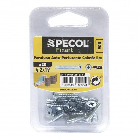 Parafuso Cabe�a Embeber 4,2x19