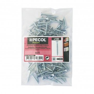 Parafuso  Aglomerado Cabe�a Embeber 4x25