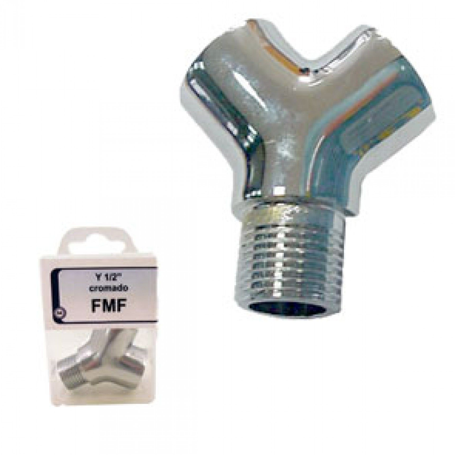 Y Fêmea 1/2' Cromado