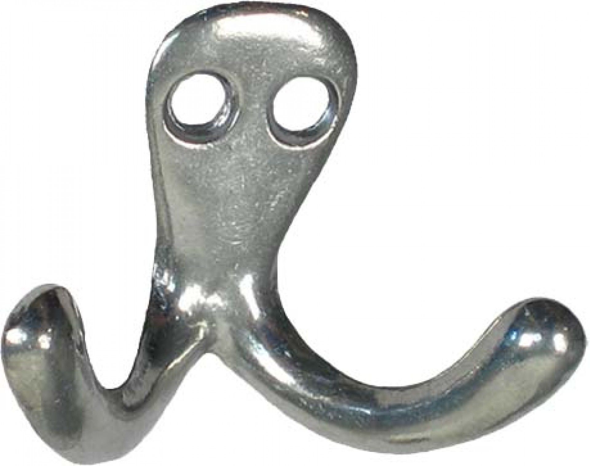 Gancho Alumínio 40mm Prata