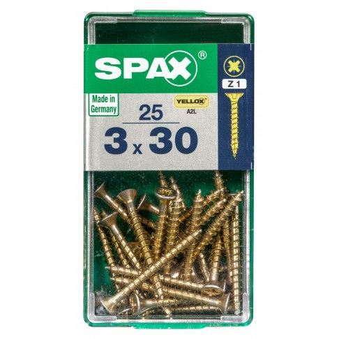 SPAX CP YELLOX 3x30mm S 