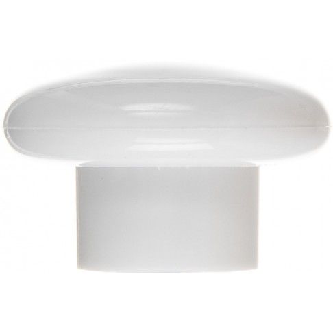 Puxador Móvel Redondo Plástico 40mm Branco Puxador Móvel Redondo Plástico 40mm Branco