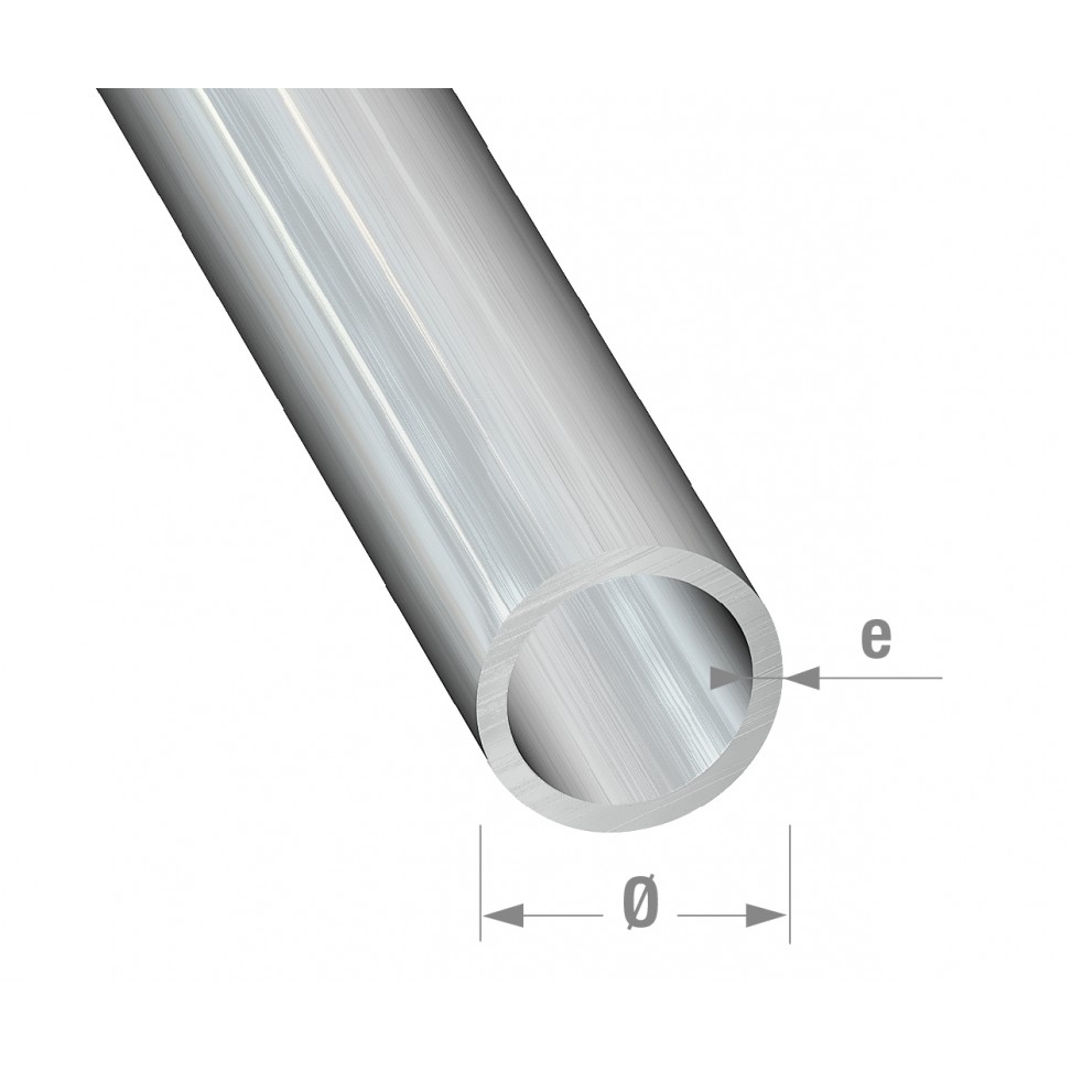 Tubo Redondo Alum�nio 10x1mm-1m