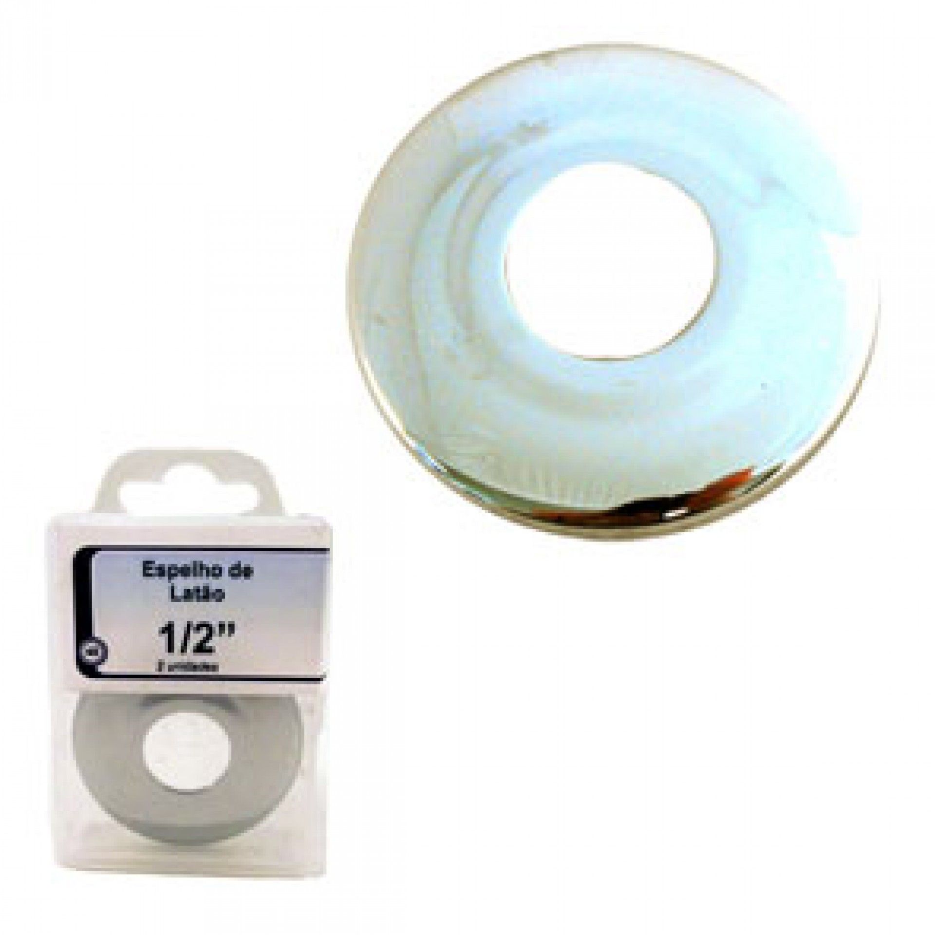 Espelho Latão 1/2"
