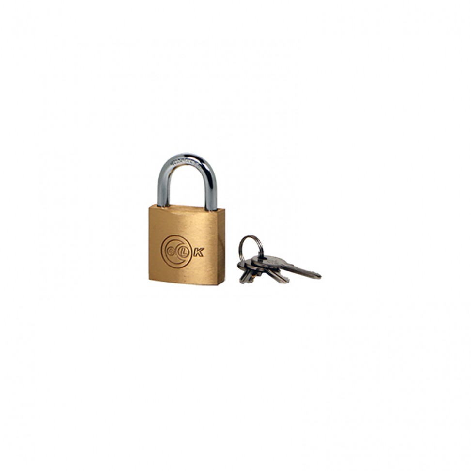 Cadeado Lat�o 30 mm 3 Chaves 