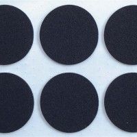 Proteção Adesivo D30mm Preto 6 unidades Proteção Adesivo D30mm Preto 6 unidades