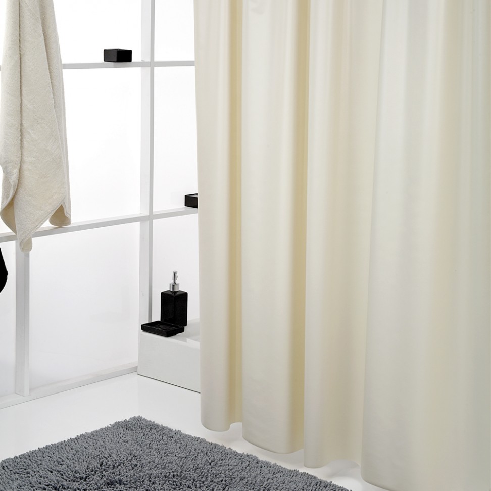 Cortina 180x180 cm Beje Siena Pvc