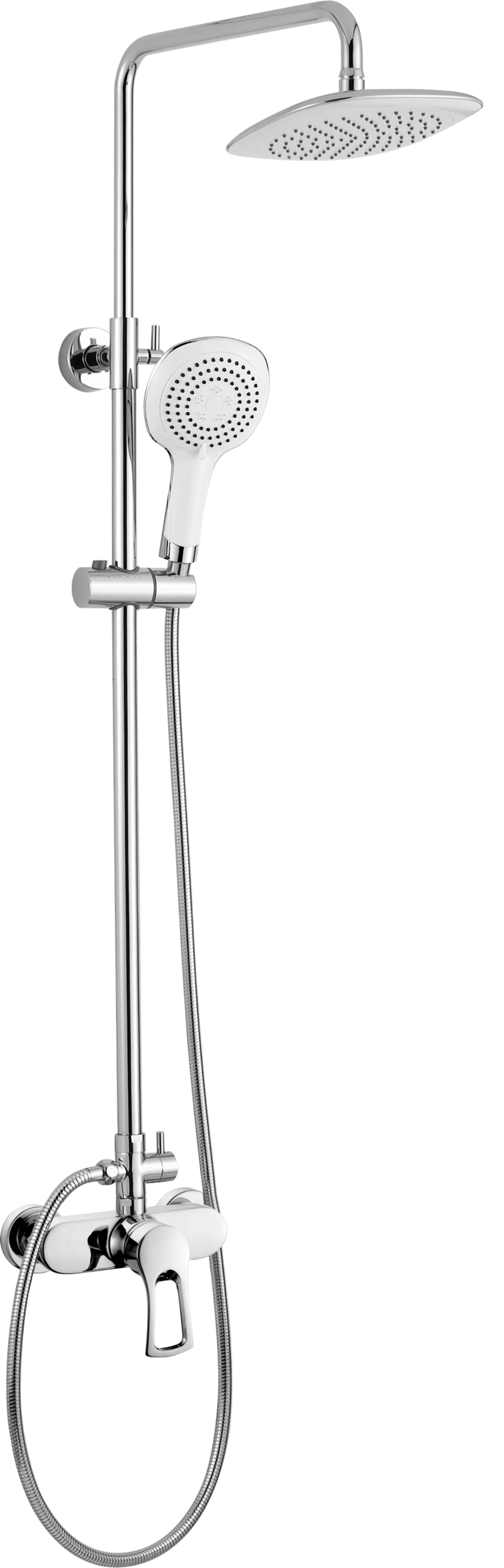 Rampa Chuveiro Monocomando de Duche Branco