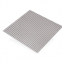 Chapa aço bruto, perfurada quadrados - 500x500mm Chapa aço bruto, perfurada quadrados - 500x500mm