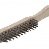 Escova de Mão Metálica 4 Filas Escova de Mão Metálica 4 Filas
