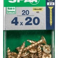 SPAX CP YELLOX 4x20mm S SPAX CP YELLOX 4x20mm S