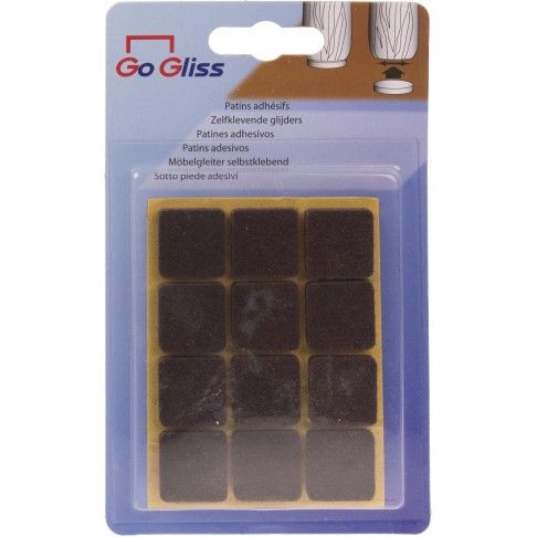 Proteção Adesivo Feltro 20x20mm Castanho Proteção Adesivo Feltro 20x20mm Castanho