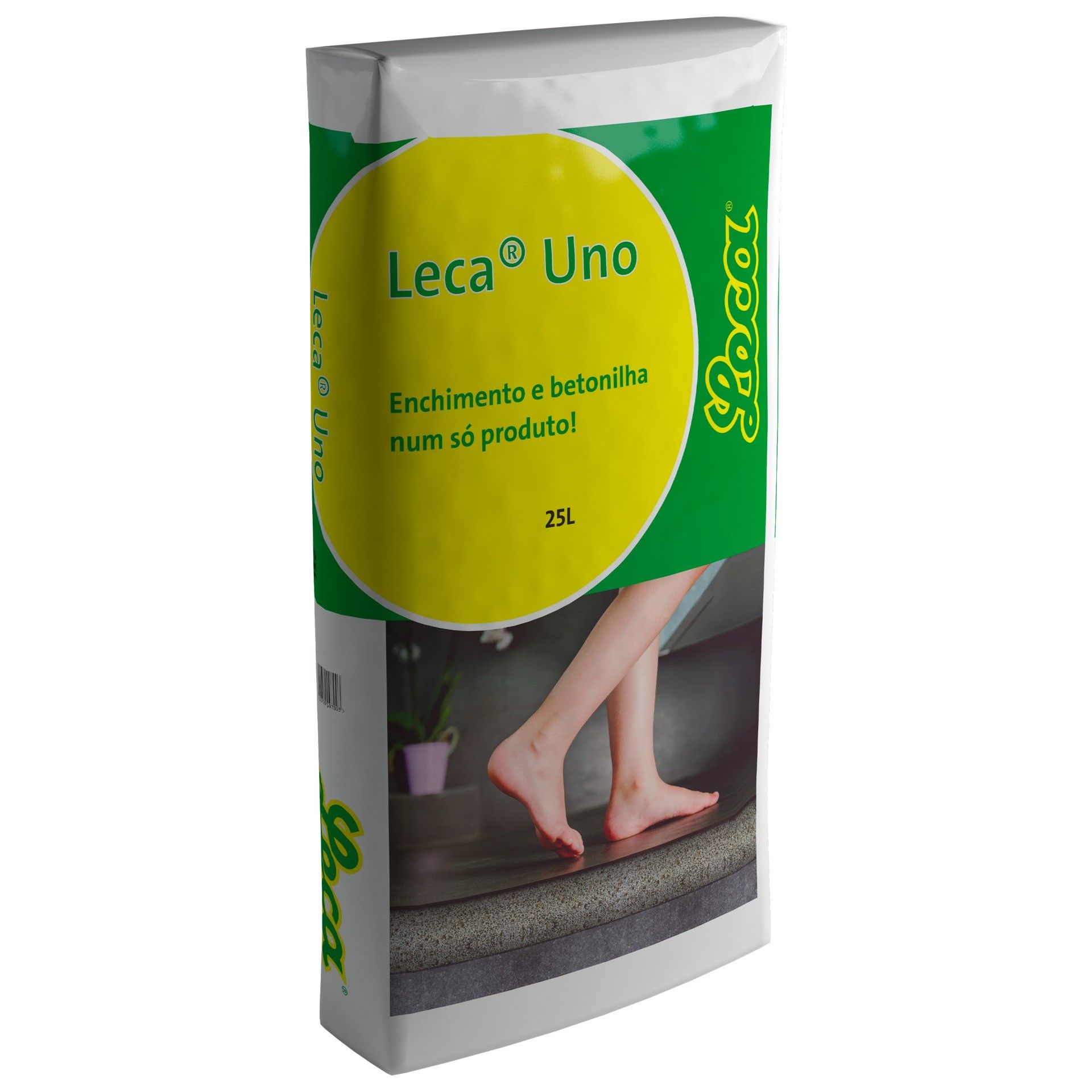 Argila Expandida Leca Uno Betão Leve 25L