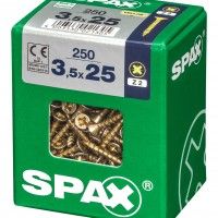 SPAX CP YELLOX 3,5x25mm L SPAX CP YELLOX 3,5x25mm L