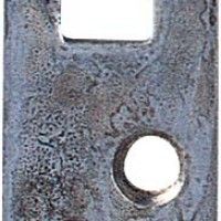 Chapa Suporte Cabide 80mm Chapa Suporte Cabide 80mm