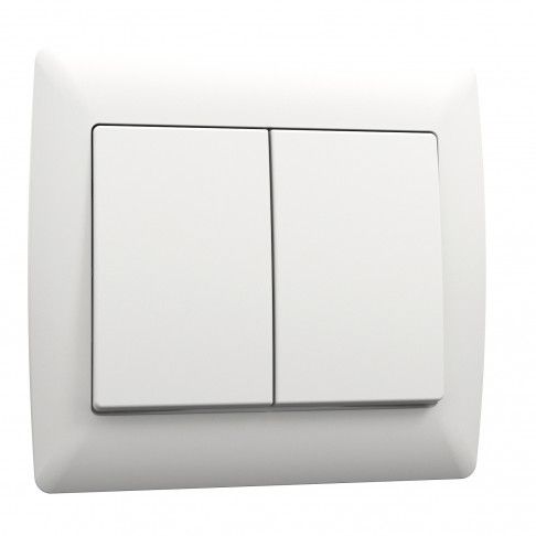 Comutador de Lustre Branco Sirius 70 Comutador de Lustre Branco Sirius 70