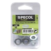 Anilha Chapa Zincada DIN125 M8 Anilha Chapa Zincada DIN125 M8