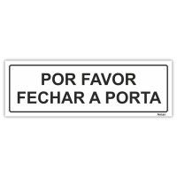Sinalética Autocolante PF Feche a Porta Sinalética Autocolante PF Feche a Porta