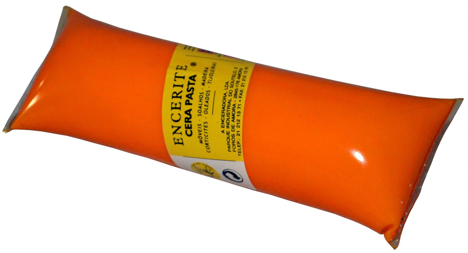 Cera Pasta Madeira Amarelo 250gr.