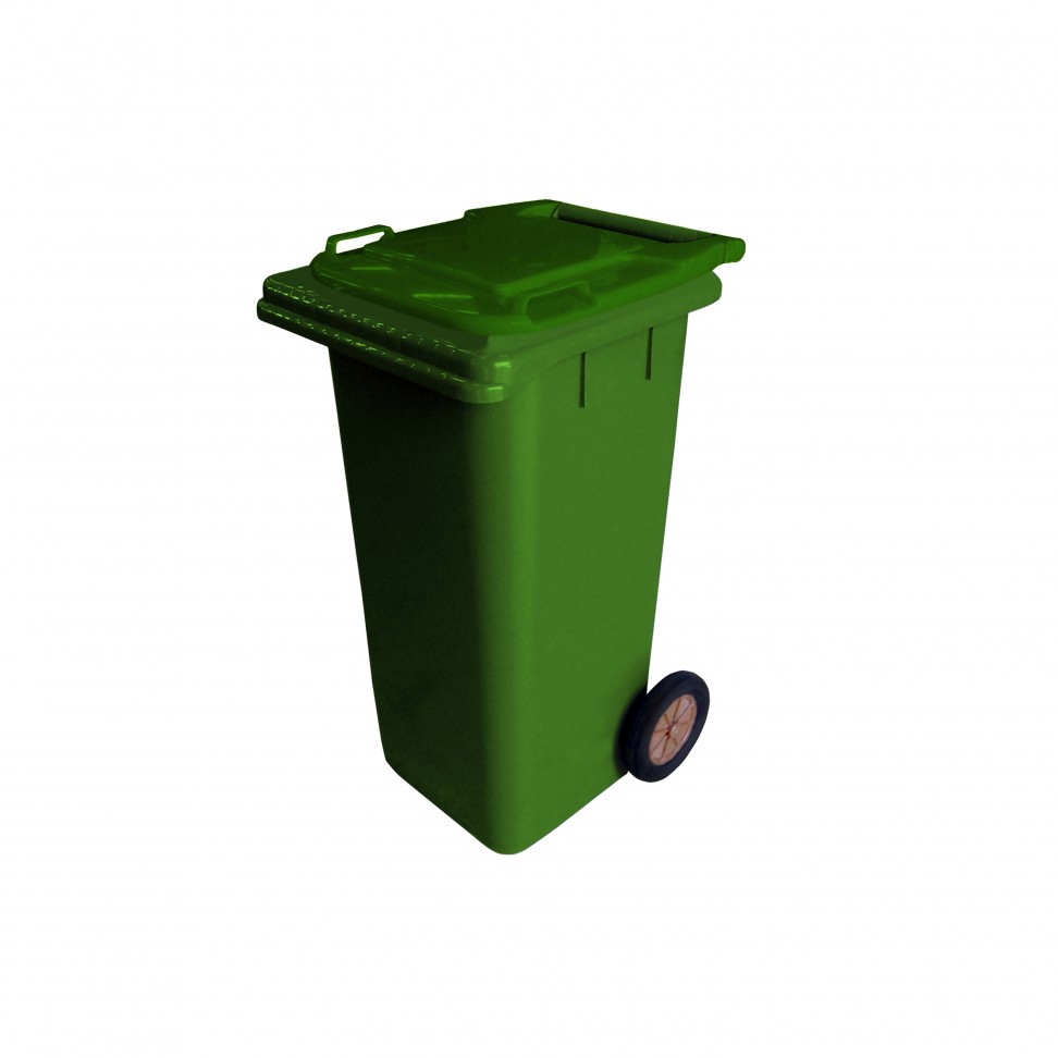 Contentor Res�duos 120 Litros Verde