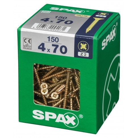 SPAX CP YELLOX 4x70mm XL SPAX CP YELLOX 4x70mm XL