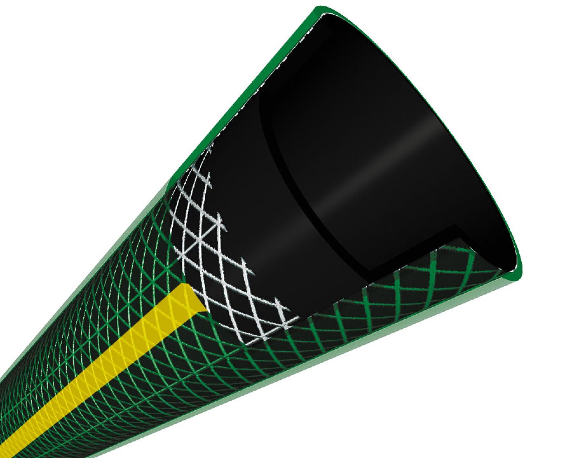 Mangueira Verde Ecológica 15mm (venda a metro)