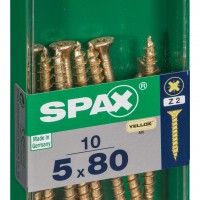 SPAX CP YELLOX 5x80mm M SPAX CP YELLOX 5x80mm M