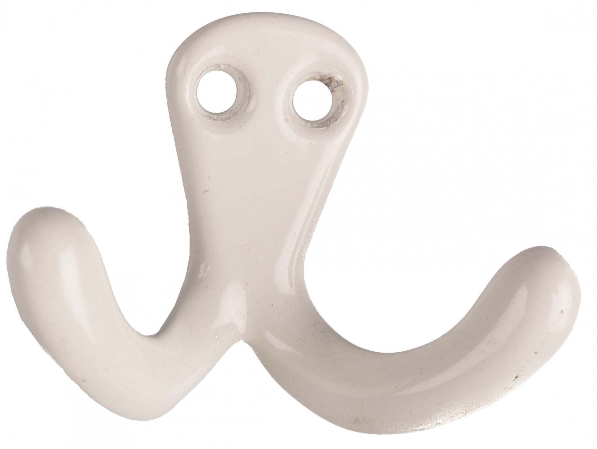 Gancho Alumínio 40mm Lacado Branco