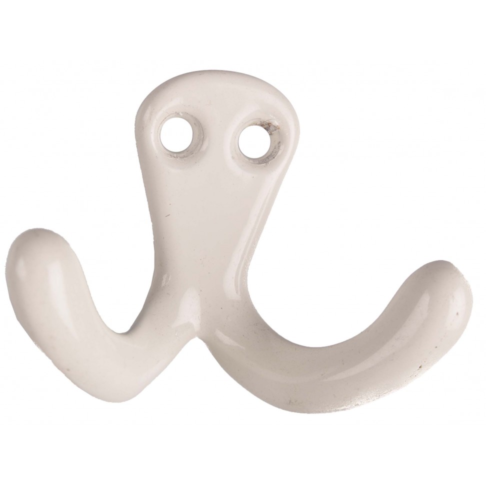 Gancho Alum�nio 40mm Lacado Branco