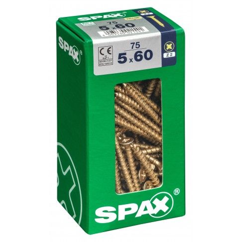 SPAX CP YELLOX 5x60mm L SPAX CP YELLOX 5x60mm L