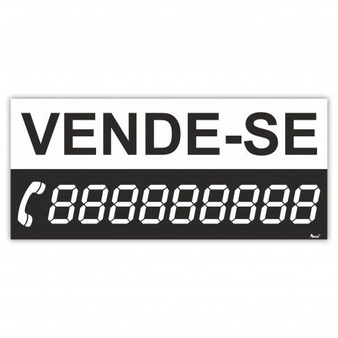 Sinalética "Vende-se" Sinalética "Vende-se"