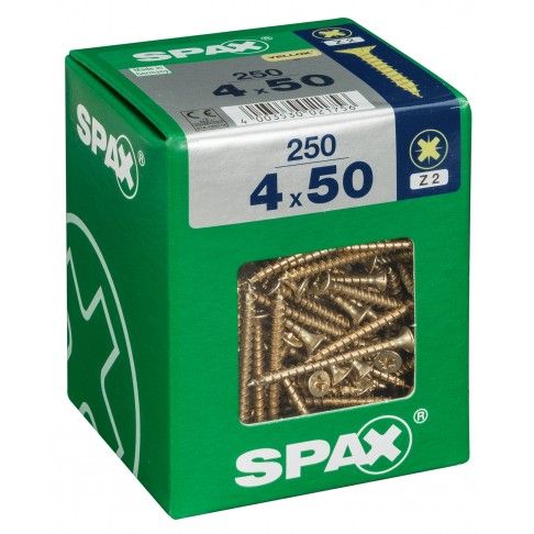 SPAX CP YELLOX 4x50mm XL SPAX CP YELLOX 4x50mm XL