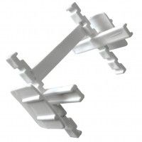 Cruzeta PVC para Bloco Vidro 10mm Cruzeta PVC para Bloco Vidro 10mm