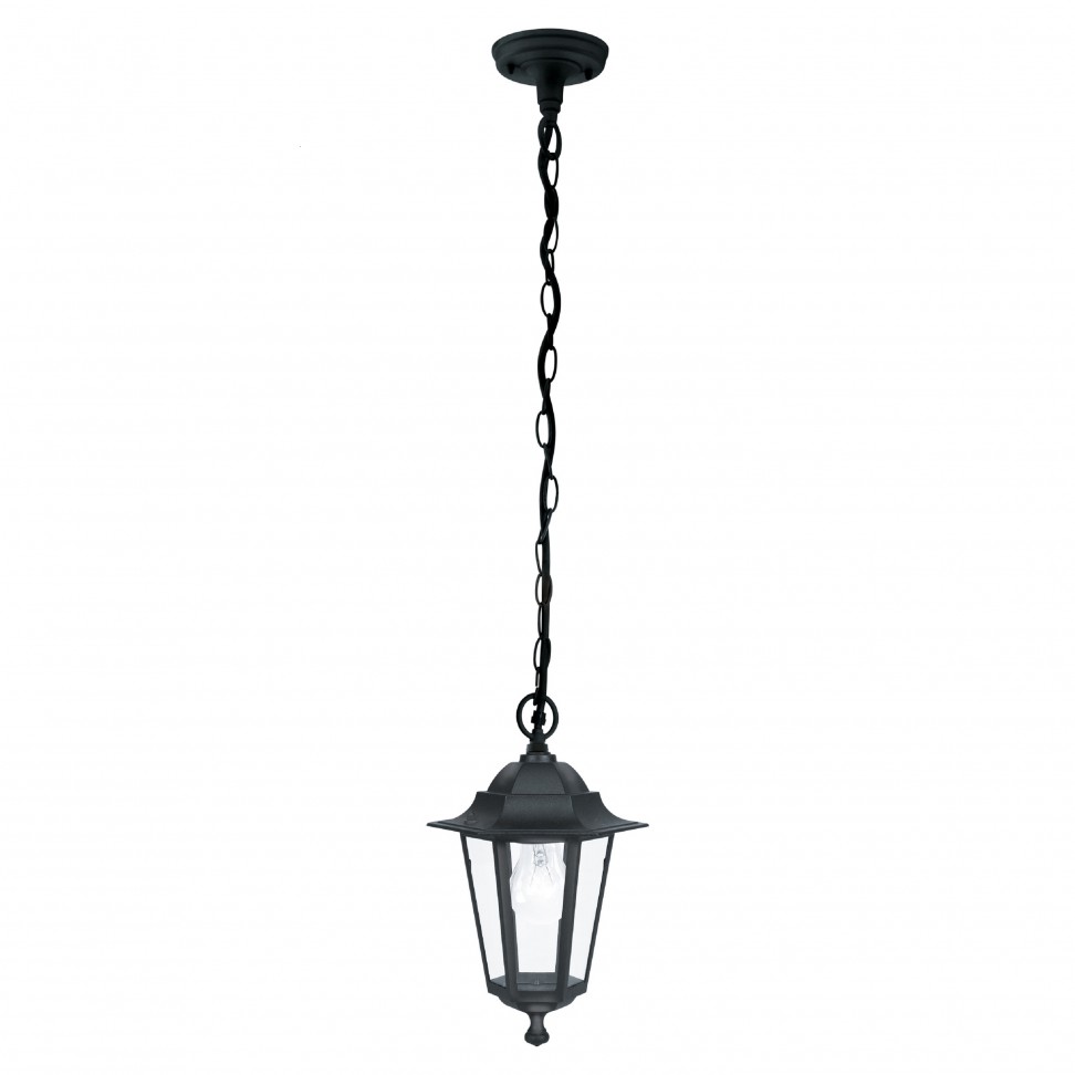 Suspens�o Exterior Sextavado E27 Ip44 Preto