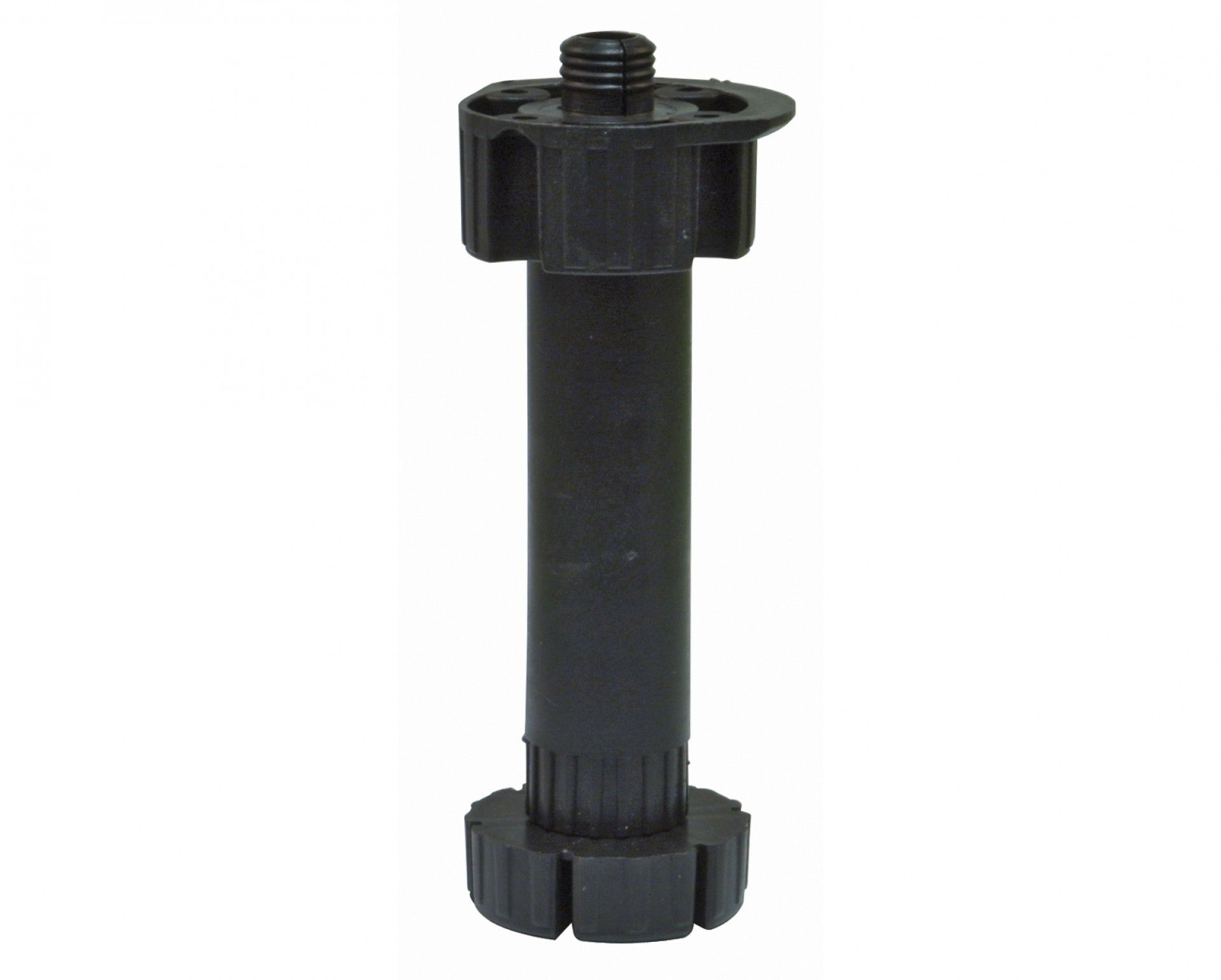 Pé para Móvel de Cozinha 135/160mm Preto