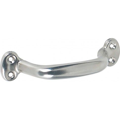Puxador Asa Oca Aço Niquelado 145mm Puxador Asa Oca Aço Niquelado 145mm