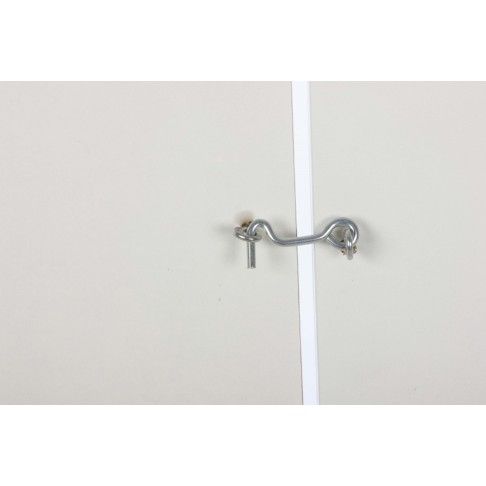 Aldabra 80x4mm Galvanizado