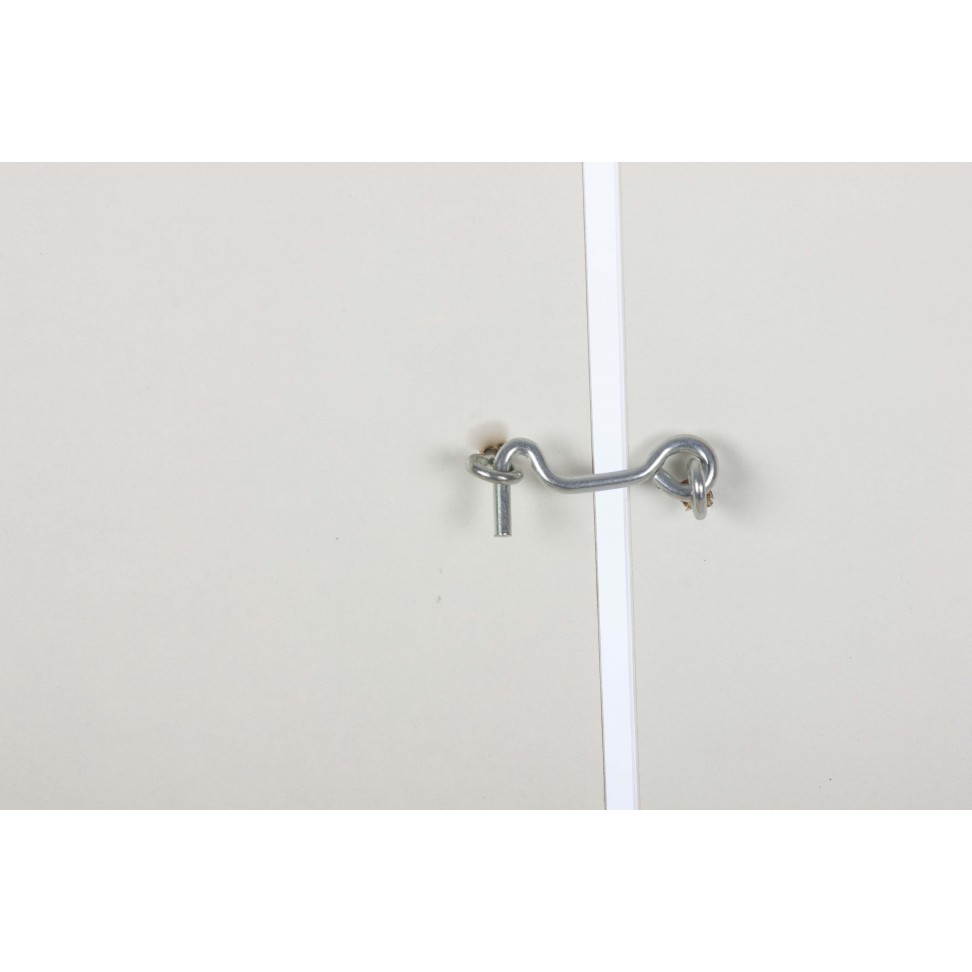 Aldabra 80x4mm Galvanizado