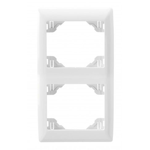 Espelho Duplo Vertical Branco Sirius 70